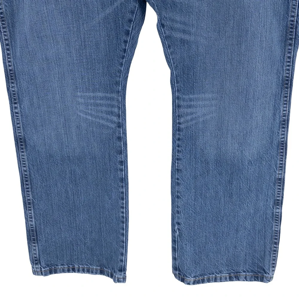 Wrangler‎ Mens 40x32 Retro Relaxed Bootcut Jeans Blue Denim Cowboy Rodeo Western